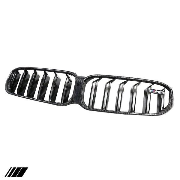 PSR Parts - Carbon Fibre Double Slat Kidney Grille for BMW 5 Series LCI (2020+, G30 G31)