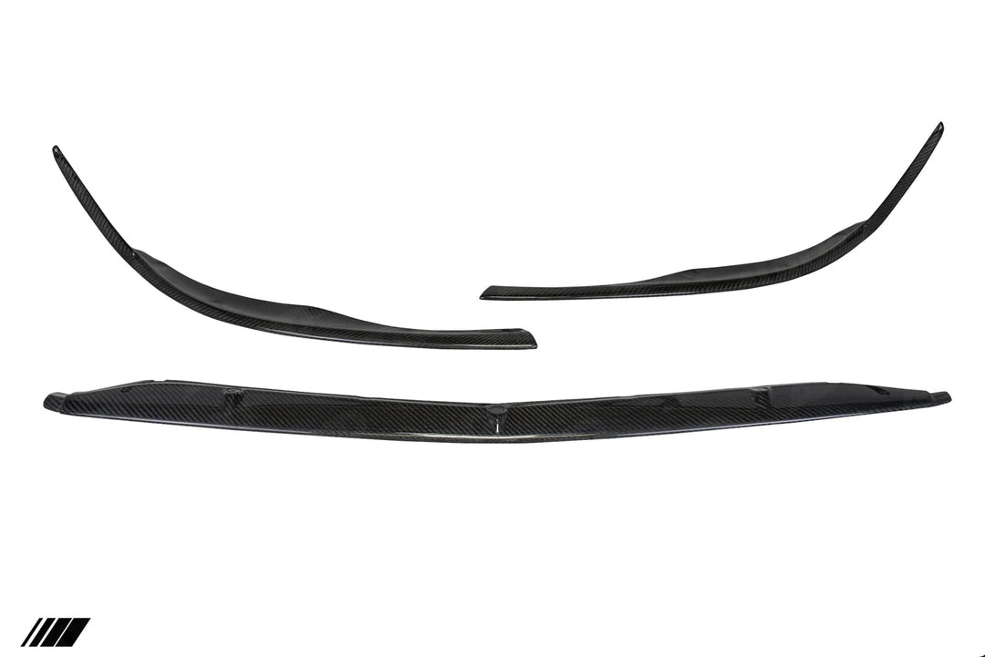 PSR Parts - Carbon Fibre Front Splitter for Mercedes C Class & C63 (2015-2019, C205 W205)