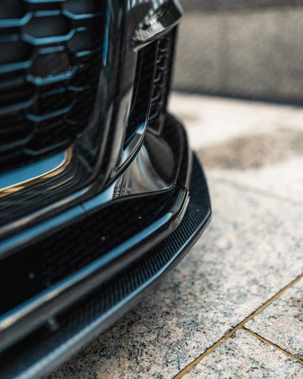 PSR Parts - Carbon Fibre Front  Splitter for Audi RS3 (2017-2020, 8V LCI)