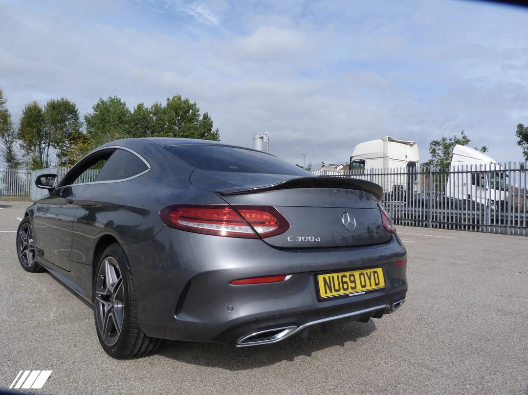 PSR Parts - Carbon Fibre GP Rear Spoiler for Mercedes C Class & C63 (2015+, C205)