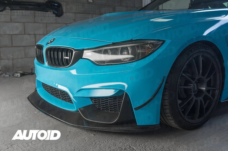 PSR Parts - Carbon Fibre GTS Front  Splitter for BMW M3 & M4 (2014-2019, F80 F82)