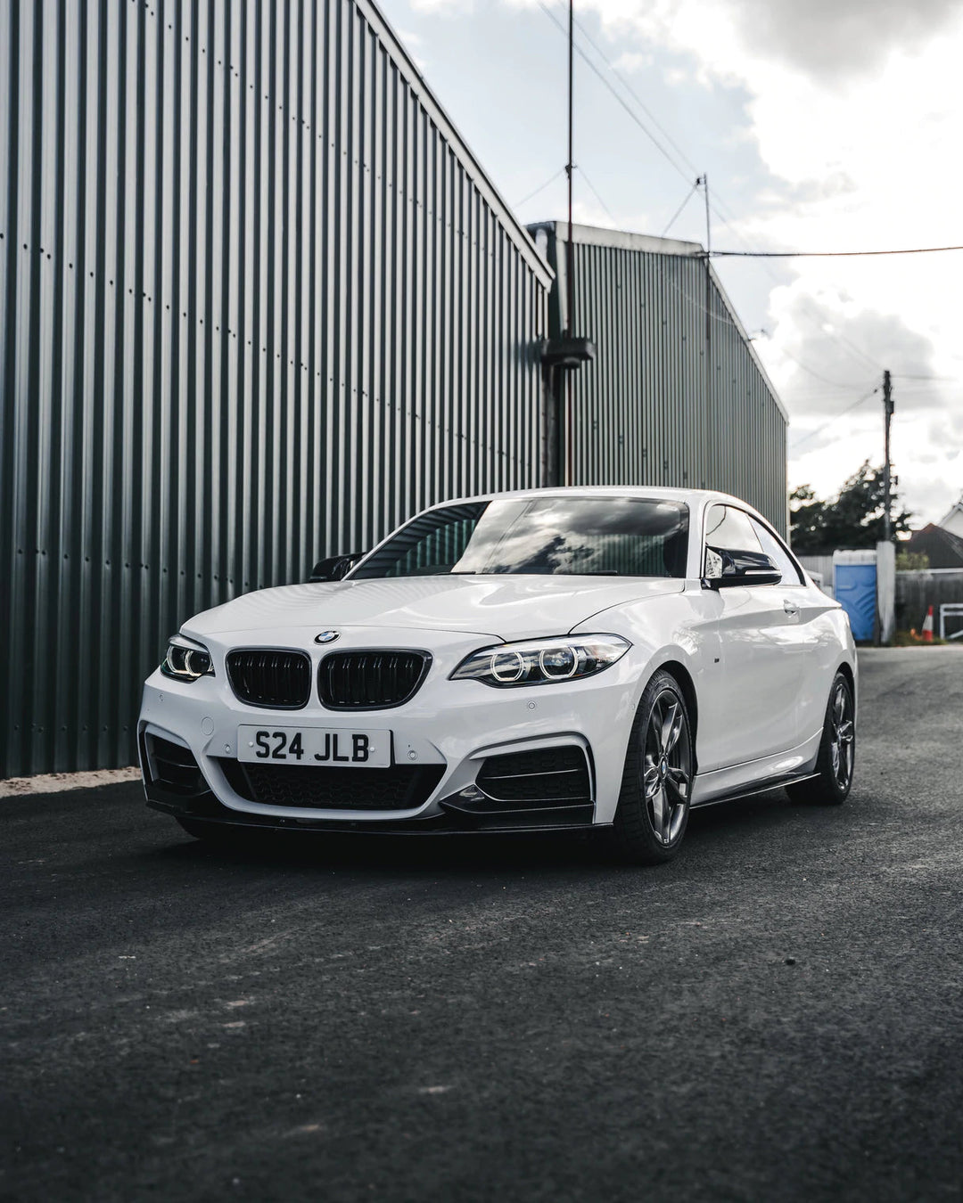 PSR Parts - Carbon Fibre Performance Front Splitter for BMW 2 Series (2014-2020, F22 F23)