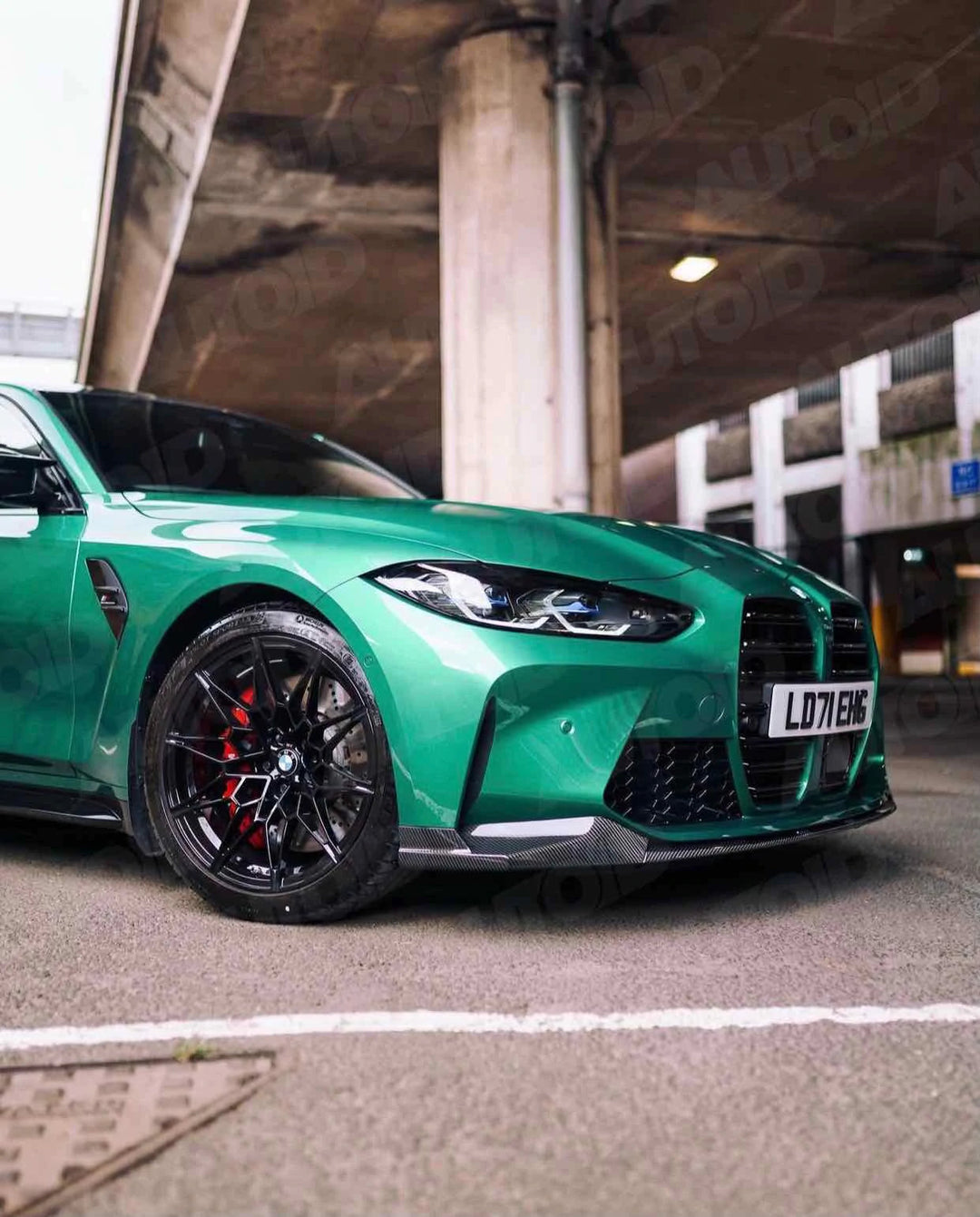 PSR Parts - Carbon Fibre Performance Front Splitter for BMW M3 & M4 (2021+, G80 G82)