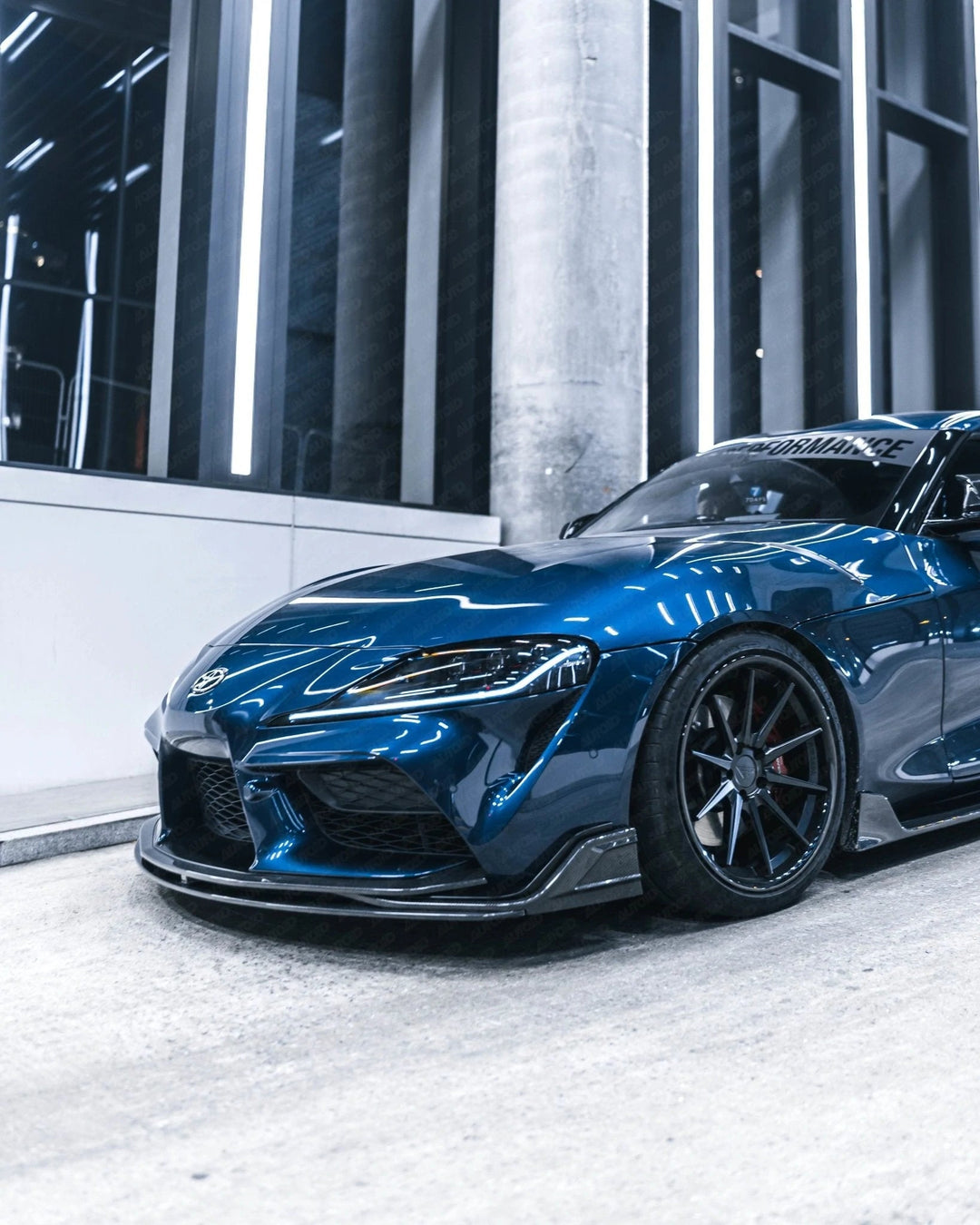 PSR Parts - Carbon Fibre Performance Front Splitter for Toyota Supra (2019+, J29)