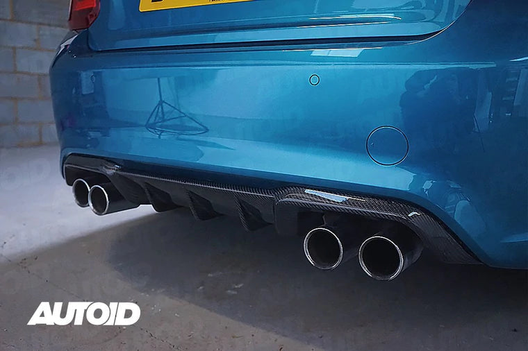 PSR Parts - Carbon Fibre Performance Rear Diffuser for BMW M2 & M2 Competition (2015-2021, F87)
