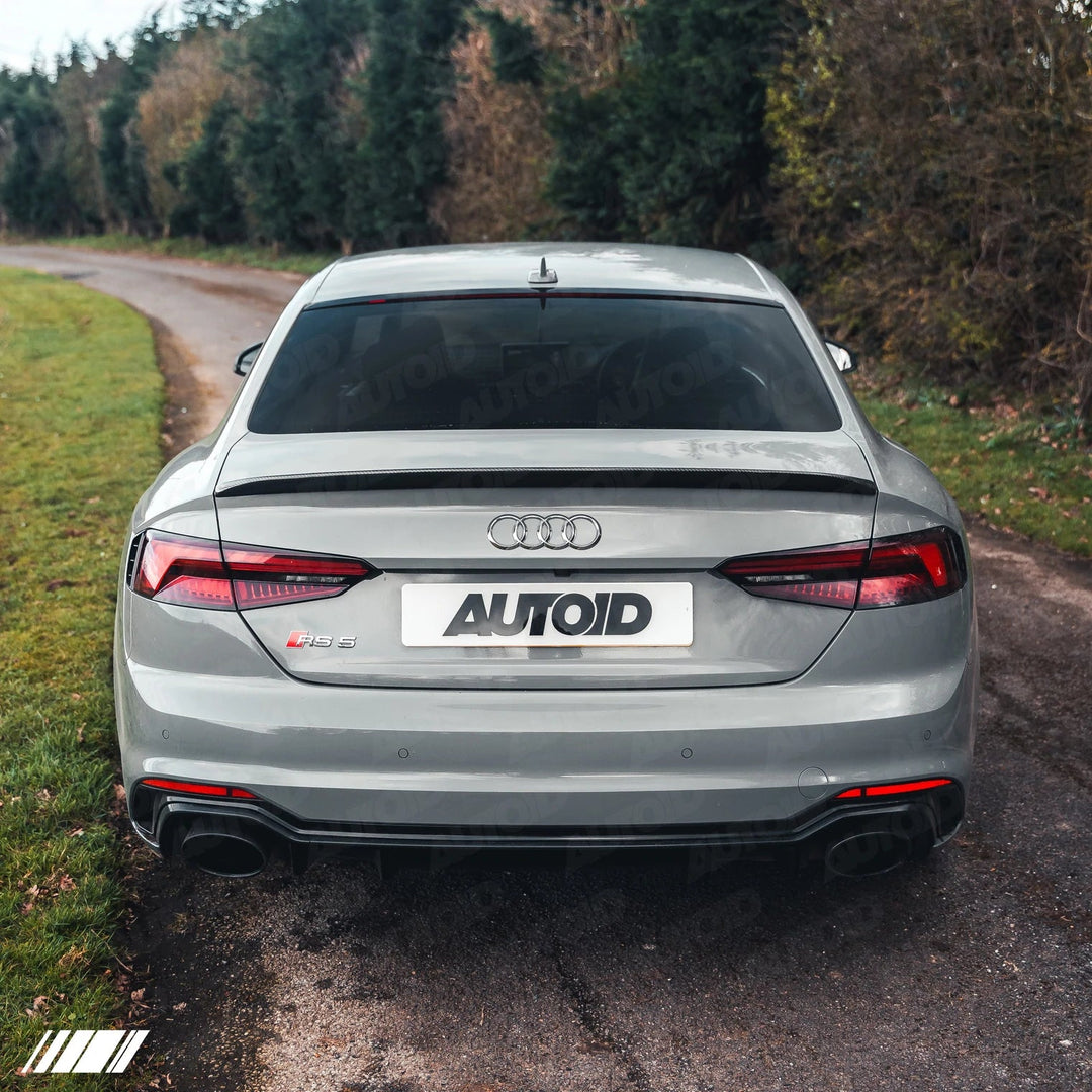 PSR Parts - Carbon Fibre Performance Rear Spoiler for Audi A5, S5 & RS5 Coupe (2016+, B9)