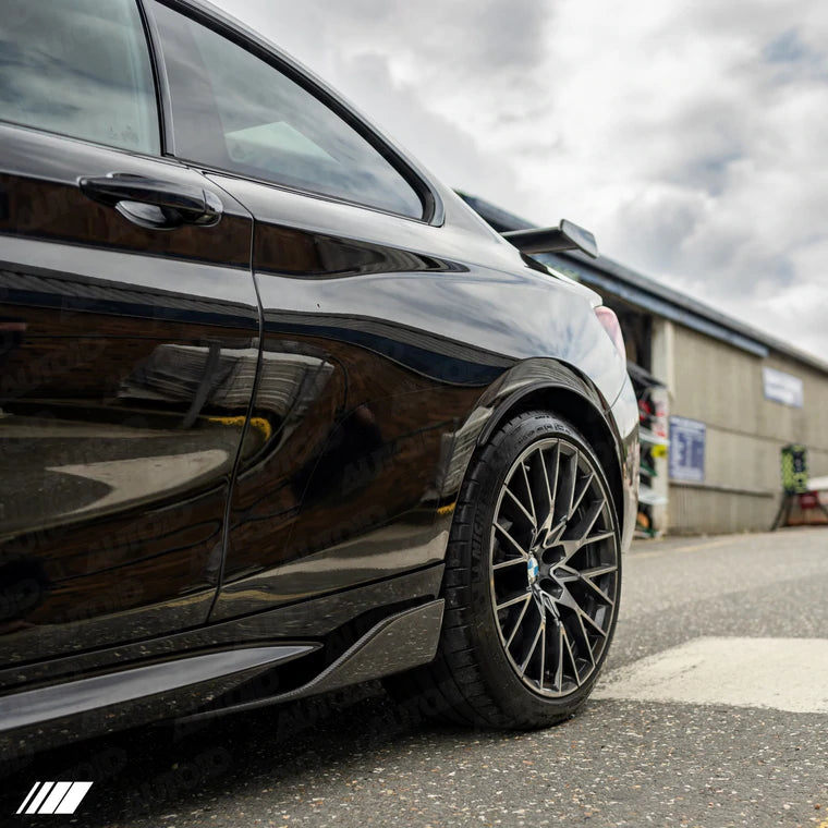 BMW M2 & M2 Competition (2015-2021, F87) Carbon Fibre Performance Side Skirt Winglet Blades