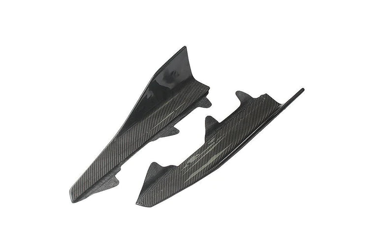 BMW M2 & M2 Competition (2015-2021, F87) Carbon Fibre Performance Side Skirt Winglet Blades