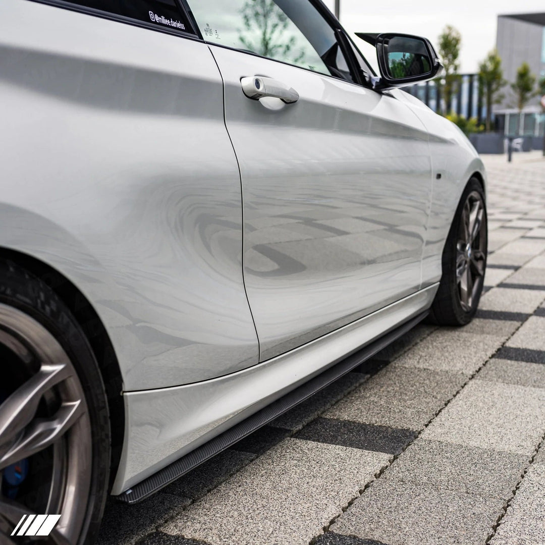 PSR Parts - Carbon Fibre Performance Side Skirts for BMW 1 Series & 2 Series (2014-2020, F20 F21 F22 F23)