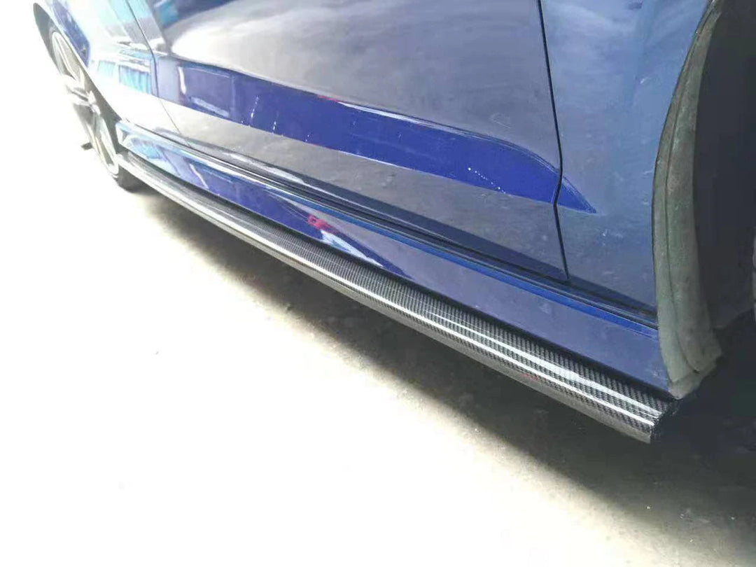 PSR Parts - Carbon Fibre Side Skirts for Audi RS3 (2017-2020, 8V LCI)