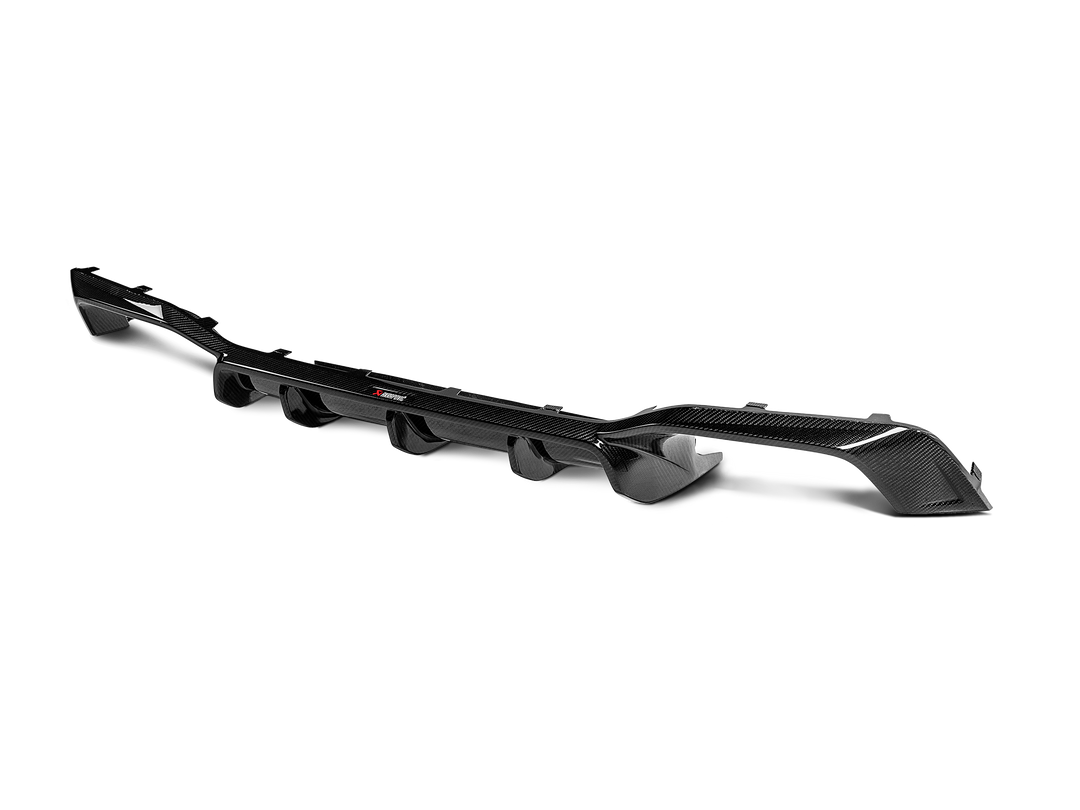Akrapovič - Rear Carbon Fiber Diffuser - High Gloss - BMW X4 M / X4 M Competition (F98) - OPF/GPF (2020-2020)