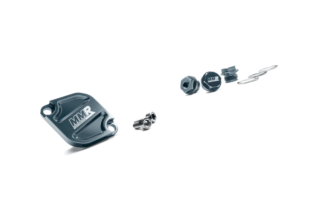 MMR  OIL THERMOSTAT LID AND CAPS (BLACK)