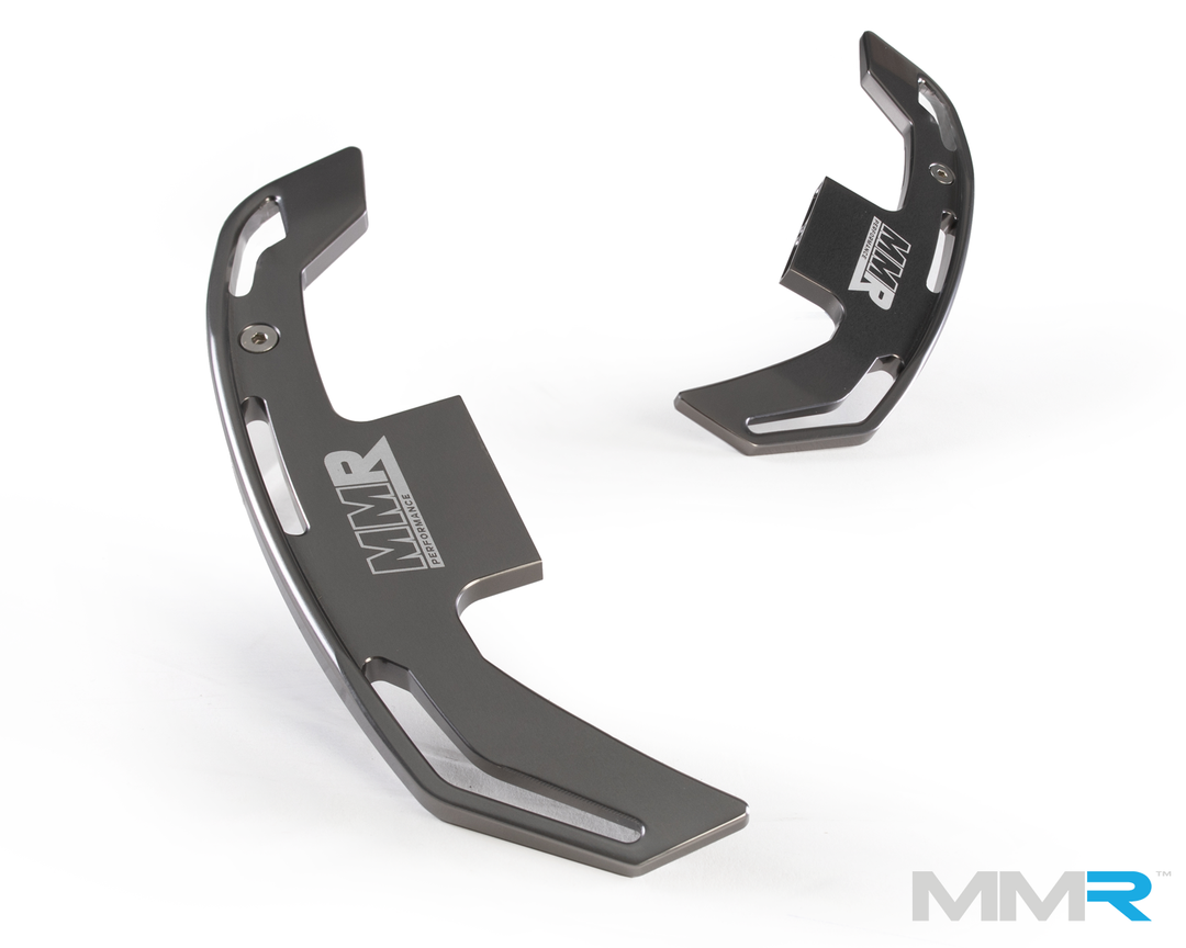 MMR  BILLET ALUMINIUM GEAR SHIFT PADDLE SET - E92 M3 Titanium