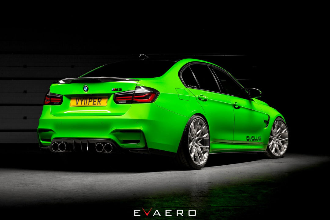 Evaero - BMW F80 M3 / F82 & F83 M4 Rear Carbon Diffuser with Winglets - EVA-F8XM-DIF