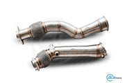 DCE Parts -  BMW S58 X3M X4M F97 F98 Catless / Catlook / High Flow Cat Downpipe