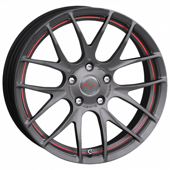 Breyton - Race GTS-R - Matt Gun with Red Undercut Area (MG_R)
