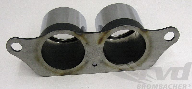 FVD Brombacher - Porsche Exhaust Tips 997.1 GT3 / RS - Motorsports - 2 x 100mm (4") - Polished Stainless - FVD 111 997 GT3