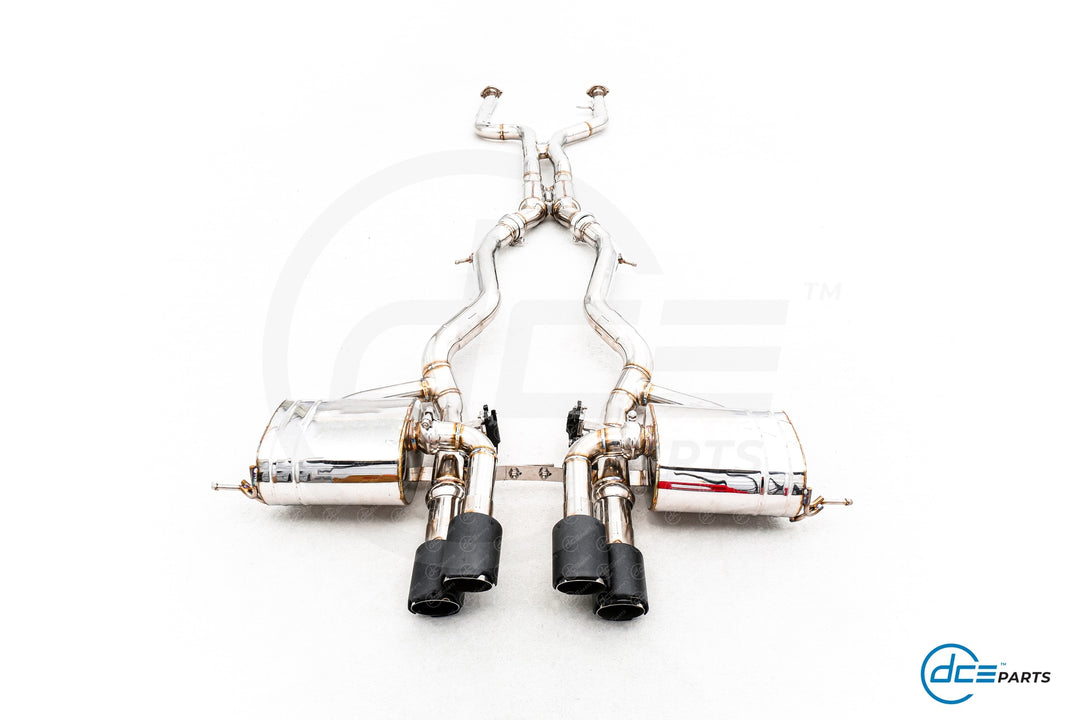 DCE Parts - BMW G80 G81 M3 G82 G83 M4 S58 3.0 Catback Valvetronic Exhaust for Performance Exhaust Type Diffuser