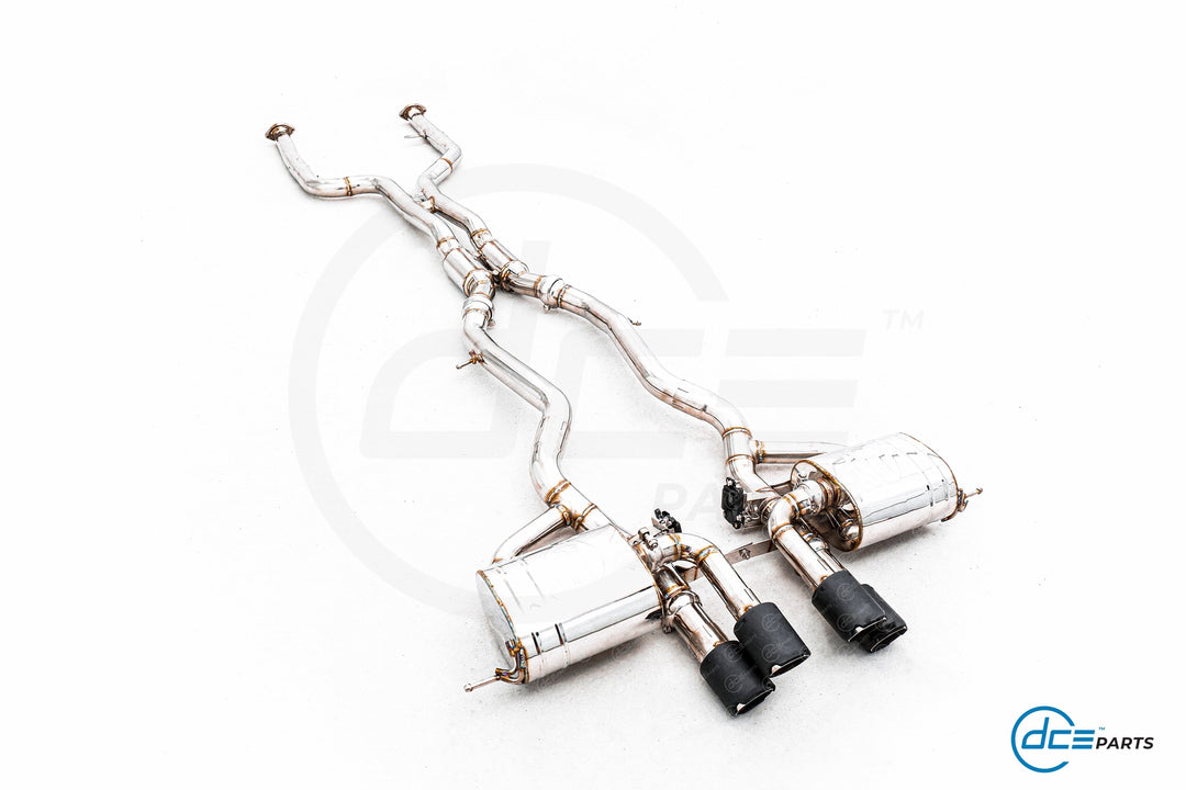 DCE Parts - BMW G80 G81 M3 G82 G83 M4 S58 3.0 Catback Valvetronic Exhaust for Performance Exhaust Type Diffuser