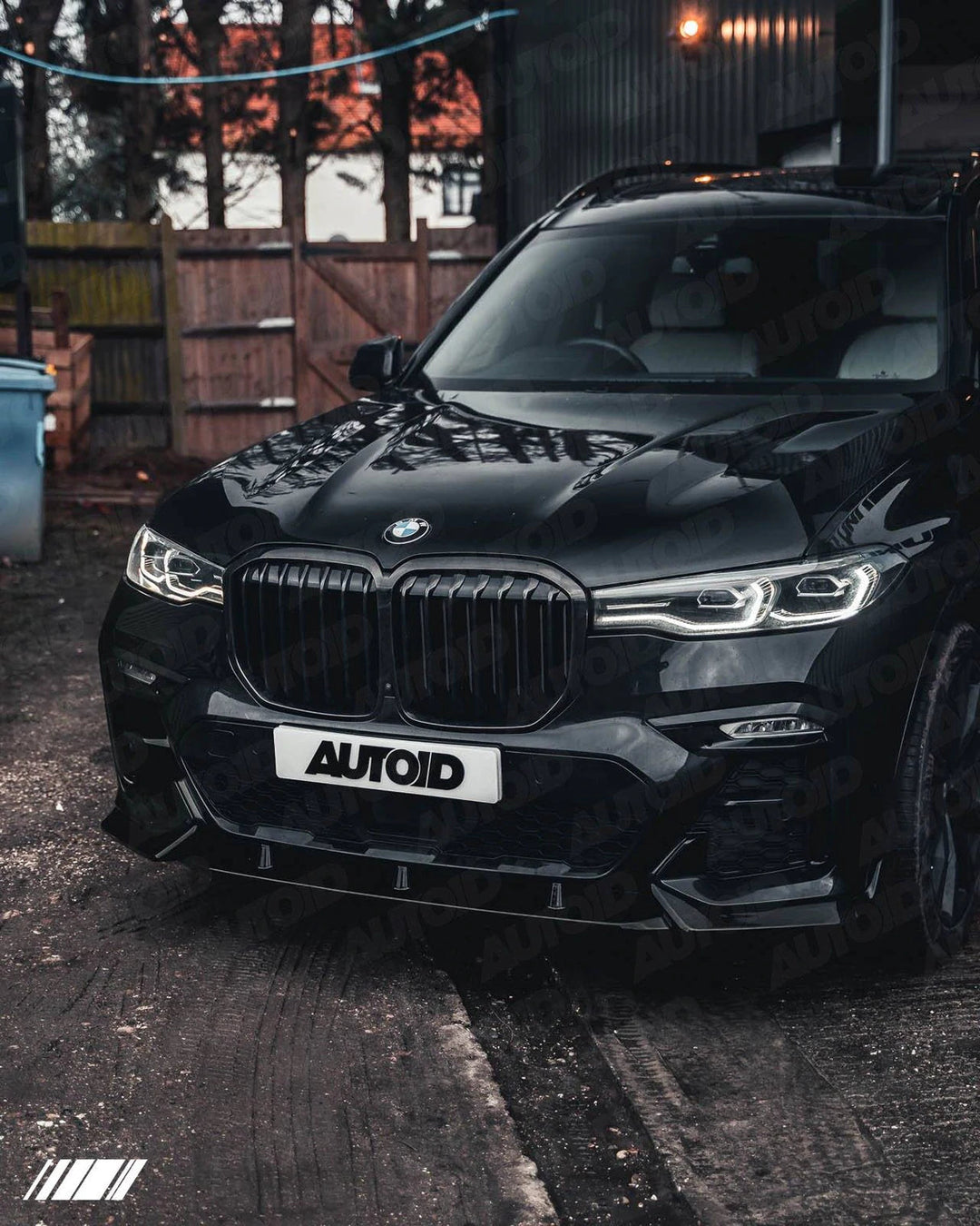 PSR Parts - Gloss Black Competition Front  Splitter for BMW X7 (2018+, G07)