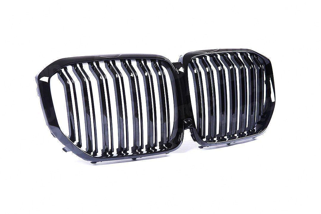 PSR Parts - Gloss Black Kidney Grille for BMW X7 (2018+, G07)