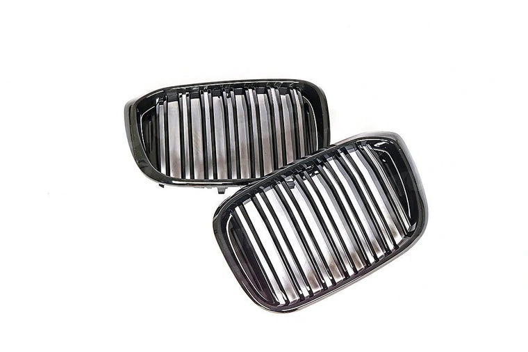PSR Parts - Gloss Black Kidney Grilles for BMW X3 & X4 (2019+, G01 G02)