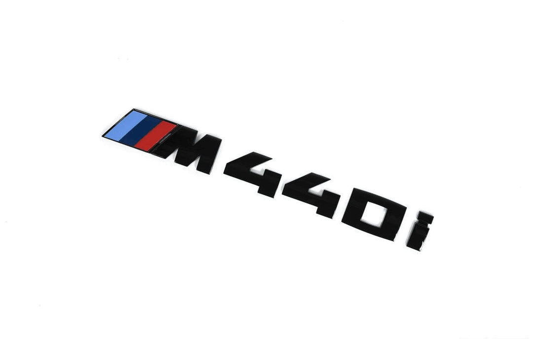 PSR Parts - Gloss Black Rear Model Badge for BMW M440i
