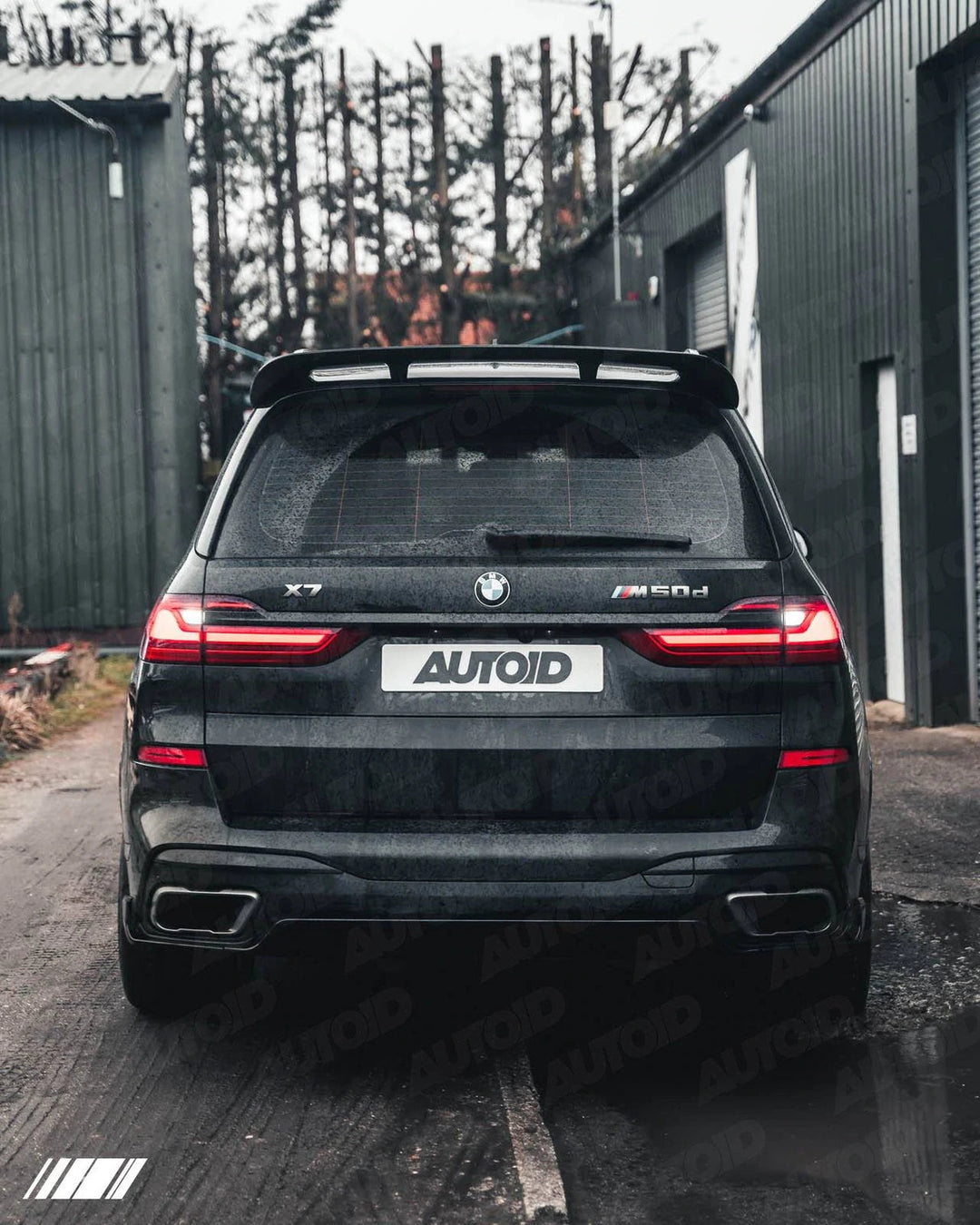 PSR Parts - Gloss Black Rear Wing Spoiler for BMW X7 (2018+, G07)