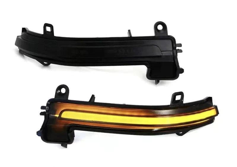 PSR Parts - Gloss Black Wing Mirror Dynamic Indicators for BMW (2012-2019, Fxx)