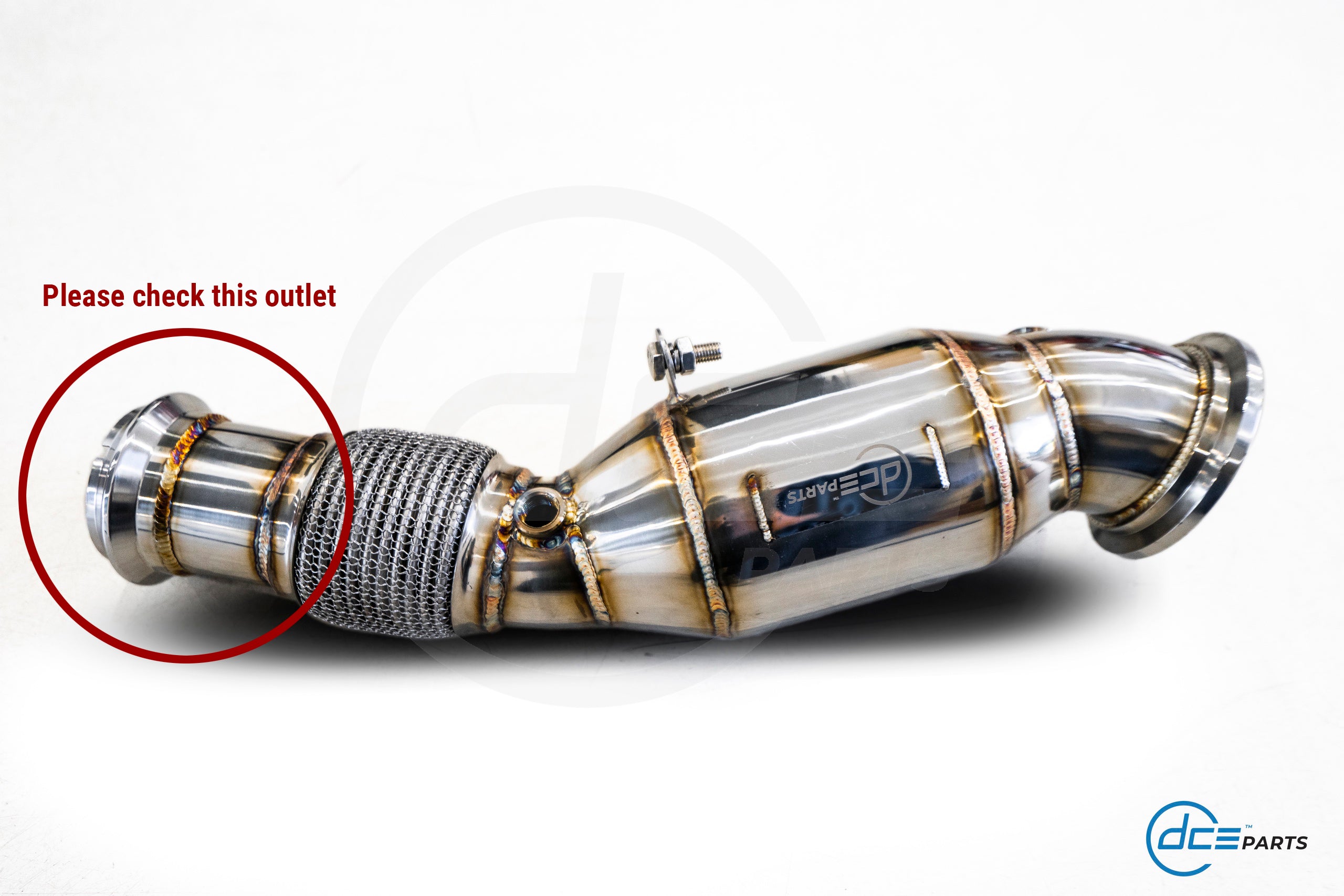 BMW B48エンジン　純正ダウンパイプ DCE Parts - B48 Downpipe - F & G Chassis - BMW 120I, 125I