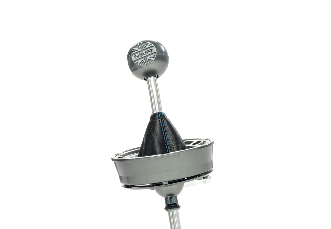 MMR  MINI F56 SHORT SHIFTER KIT - BLACK INSERT + BLACK SHIFT BOOT