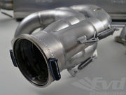 FVD Brombacher - Porsche 90 mm Race Exhaust System - 997 GT3 4.0 "M&M" Cat Bypass, Stainless Steel, Tips 2x90mm - RES 997 000 60S401
