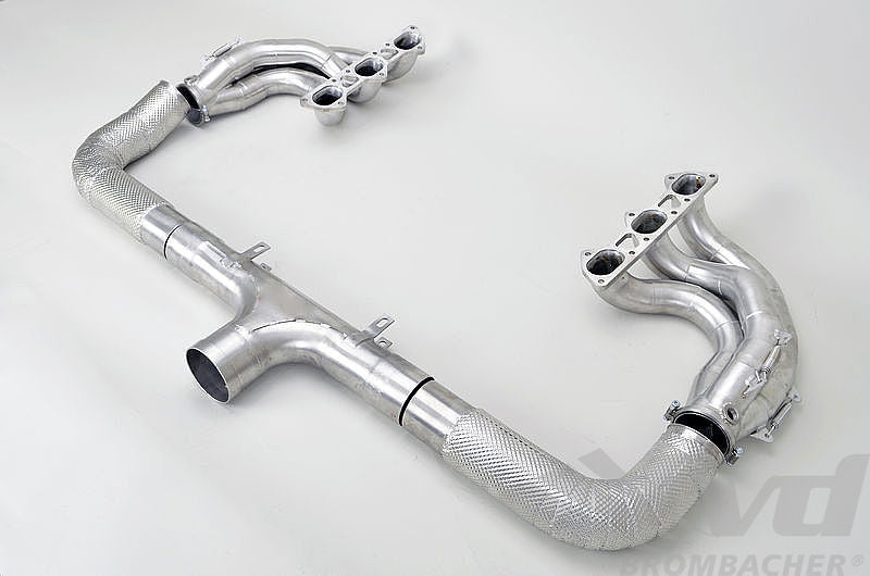 FVD Brombacher - Porsche 90 mm Race Exhaust System - "M&M" Cat Bypass, Grand Am Spec - RES 997 000 60SGA3