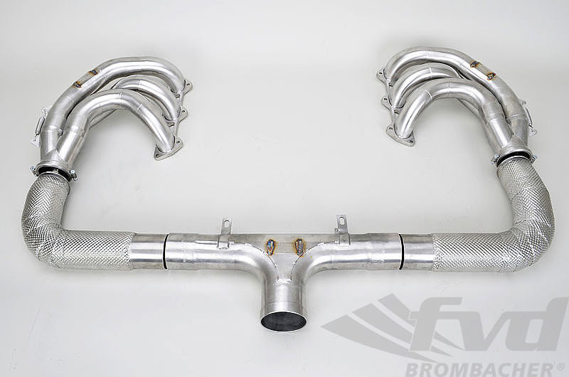 FVD Brombacher - Porsche 76 mm Race Exhaust System 997.2 GT3 Cup / RSR 3.8 L - Grand Am Spec - RES 997 000 60SGA