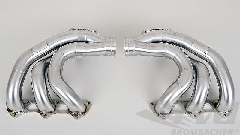 FVD Brombacher - Porsche 997 Race Headers RSR stainless steel, outside Ø 55 mm, inside Ø 52 mm - RES 997 010 64S