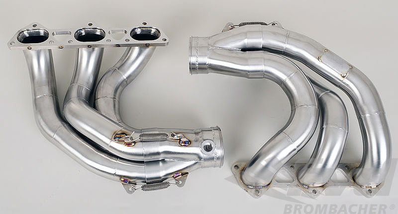 FVD Brombacher - Porsche 997 Race Headers RSR stainless steel, outside Ø 55 mm, inside Ø 52 mm - RES 997 010 64S
