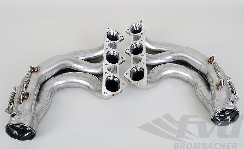 FVD Brombacher - Porsche 997 Race Headers RSR stainless steel, outside Ø 55 mm, inside Ø 52 mm - RES 997 010 64S