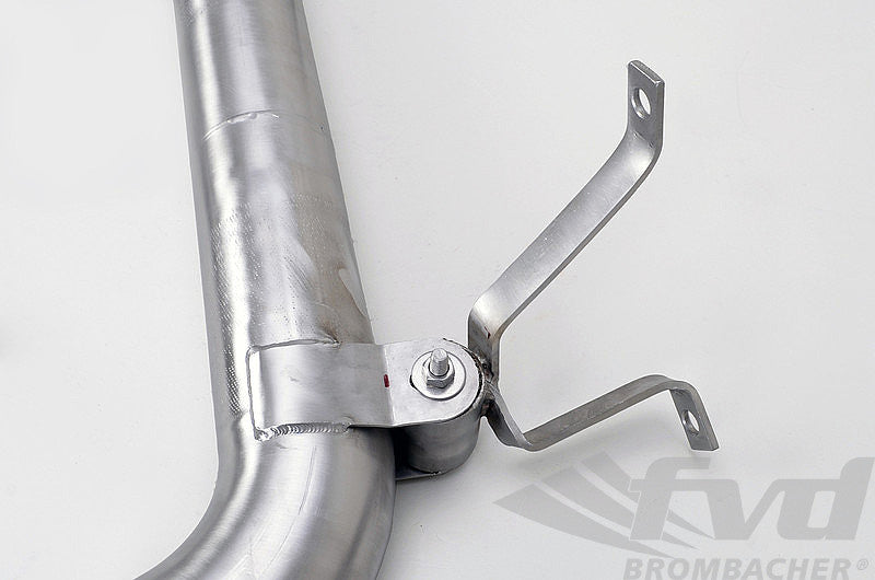 FVD Brombacher - Porsche Race Exhaust System 997.1 GT3 Cup - 4.0 L Conversion - 500 HP + With RSR Angle Cut Tips - RES 997 090 64SRSR