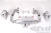 FVD Brombacher - Porsche Exhaust System Race 997 GT3 Cup 100 Cell Cats Stainless Steel, with Tips 2x70mm - RES 997 101 61S2