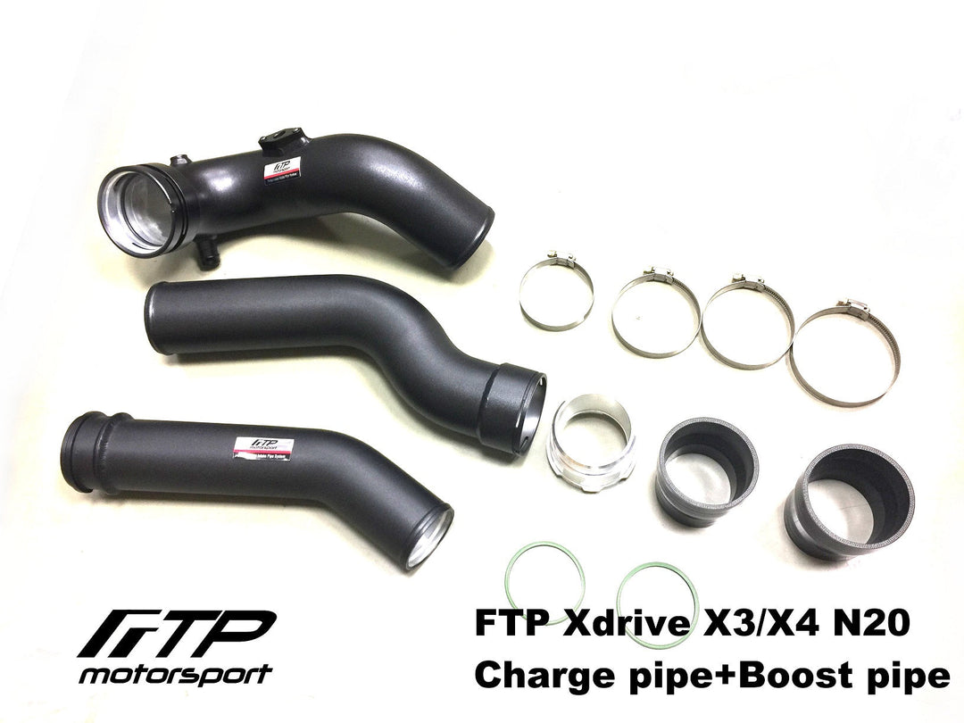 FTP Motorsports - BMW X4 F26 M40I 3.0L - Charge pipe + Boost pipe - SG71384