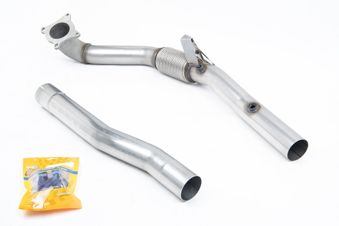 Milltek Large-bore Downpipe and De-cat - Volkswagen Scirocco R 2009-2016 - SSXSE143