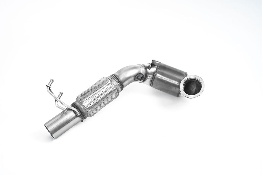 Milltek Large Bore Downpipe and Hi-Flow Sports Cat - Volkswagen Golf Mk7.5 R Estate / Variant 2.0 TSI 310PS (Non-GPF Equipped Models Only) 2018-2019 - SSXSE203