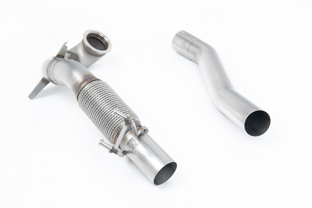 Milltek Large-bore Downpipe and De-cat - Volkswagen Jetta Mk7 (MQB) GLi 2.0T 2019-2023 - SSXVW262