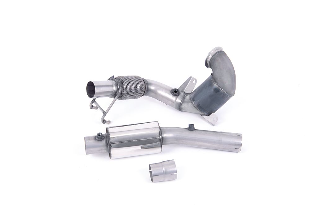 Milltek Hi-Flow Sports Cat and Downpipe - Audi A1 40TFSI 5 Door 2.0 (200PS) with OPF/GPF 2019-2023 - SSXVW552