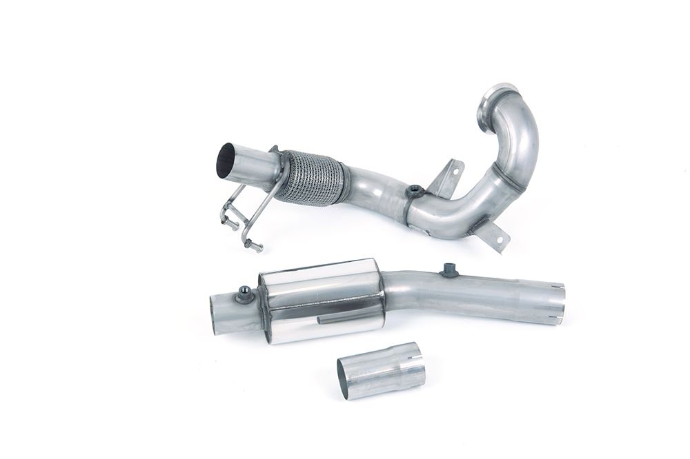 Milltek Large-bore Downpipe and De-cat - Volkswagen Polo GTI 2.0 TSI (AW 5 Door) - GPF/OPF Models Only 2019-2023 - SSXVW562