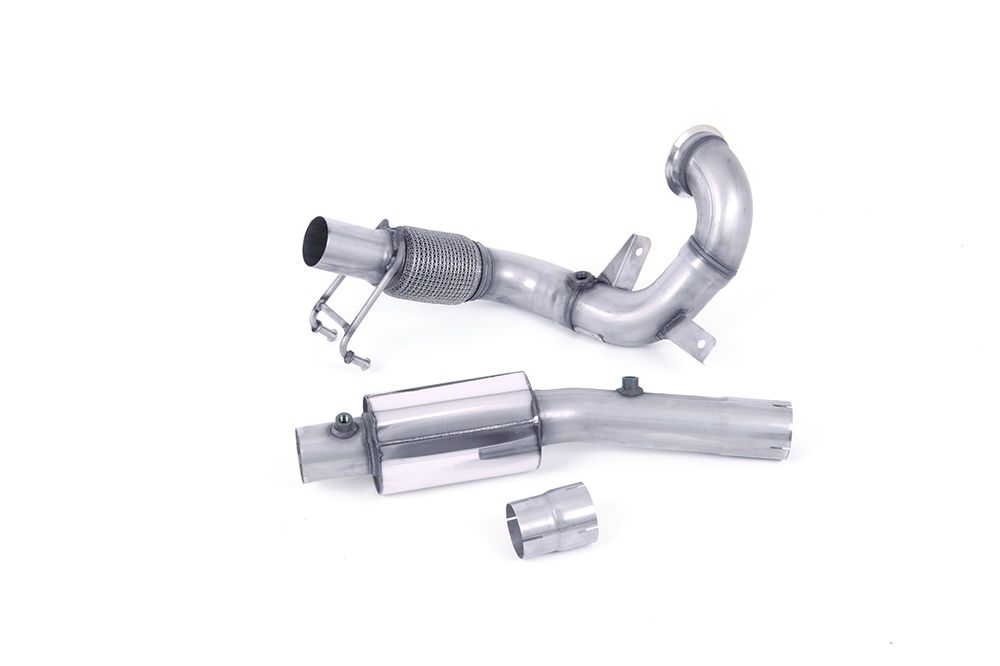 Milltek Large-bore Downpipe and De-cat - Audi A1 40TFSI 5 Door 2.0 (200PS) with OPF/GPF 2019-2023 - SSXVW555