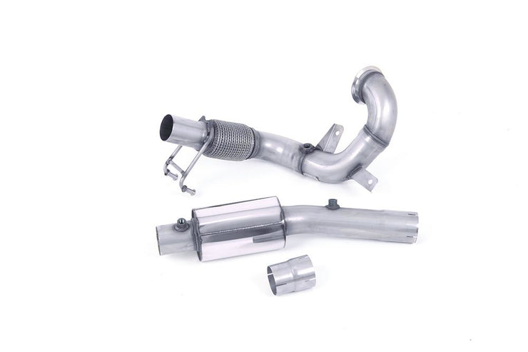 Milltek Large-bore Downpipe and De-cat - Volkswagen Polo GTI 2.0 TSI (AW 5 Door) - GPF/OPF Models Only 2019-2023 - SSXVW555