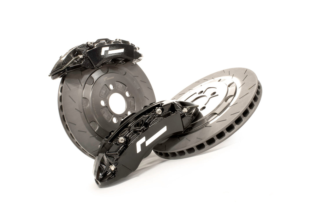 Racingline - Stage 2 Evo Big Brake Kit 345mm 4 Pot / A5 Platform / BLACK - VWR652003-BLK