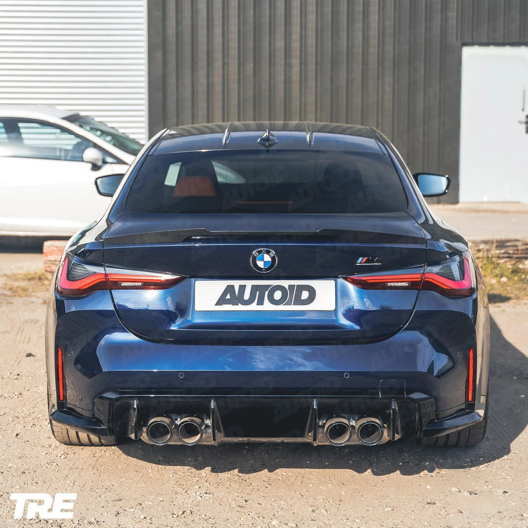 TRE - TRE Pre-Preg Carbon Fibre Competition Rear Spoiler for BMW 4 Series & M4 (2020+, G22 G82)