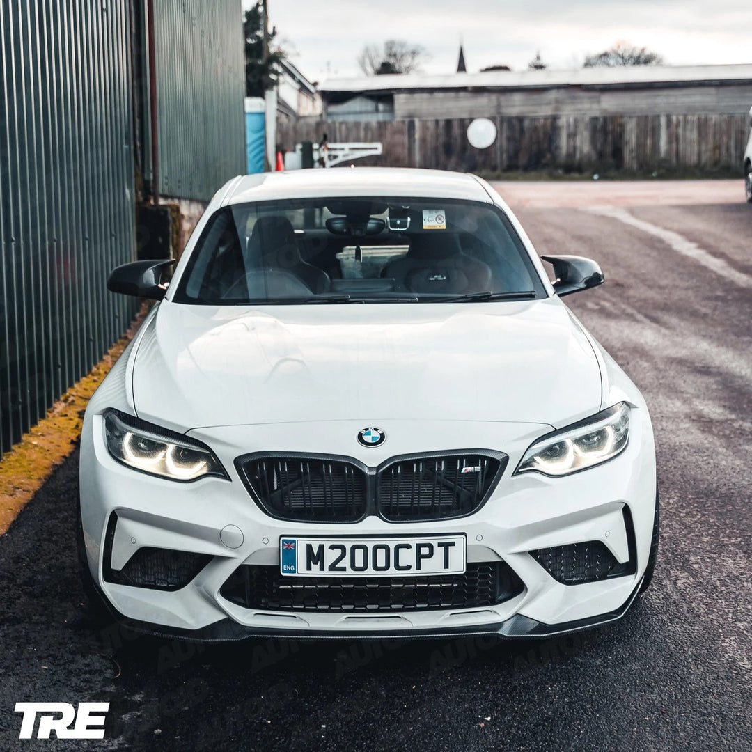 TRE - TRE Pre-preg Carbon Fibre CS Front  Splitter for BMW M2 Competition (2018-2021, F87)